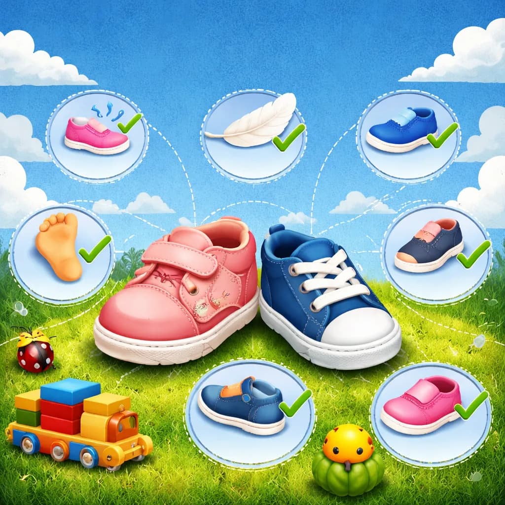 İlk Adım Ayakkabısında Dikkat Edilmesi Gereken 7 Özellik