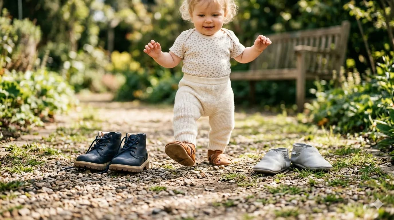 Sert Taban mı Yumuşak Taban mı? İlk Adım Ayakkabısı Seçimi