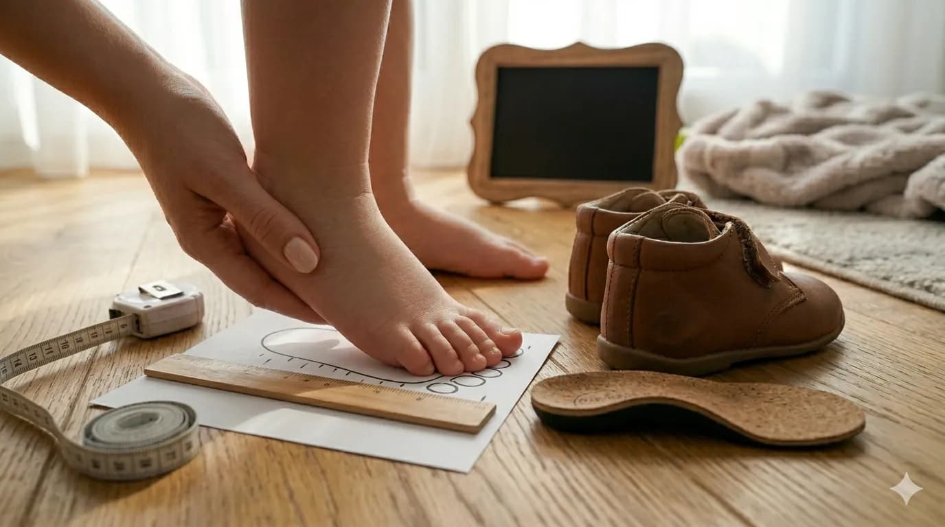 İlk Adım Ayakkabısı Kaç Numara Olmalı? Doğru Ölçüm Rehberi