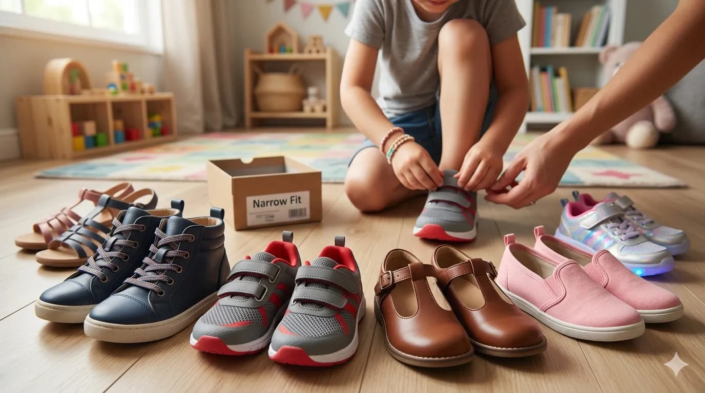 Dar Ayaklı Çocuklar İçin Ayakkabı Önerileri