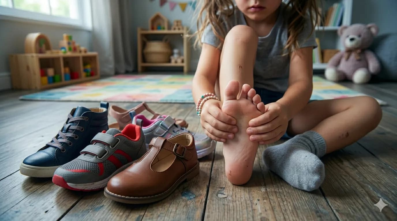 Çocuklarda Ayak Sağlığı: Yanlış Ayakkabının Zararları