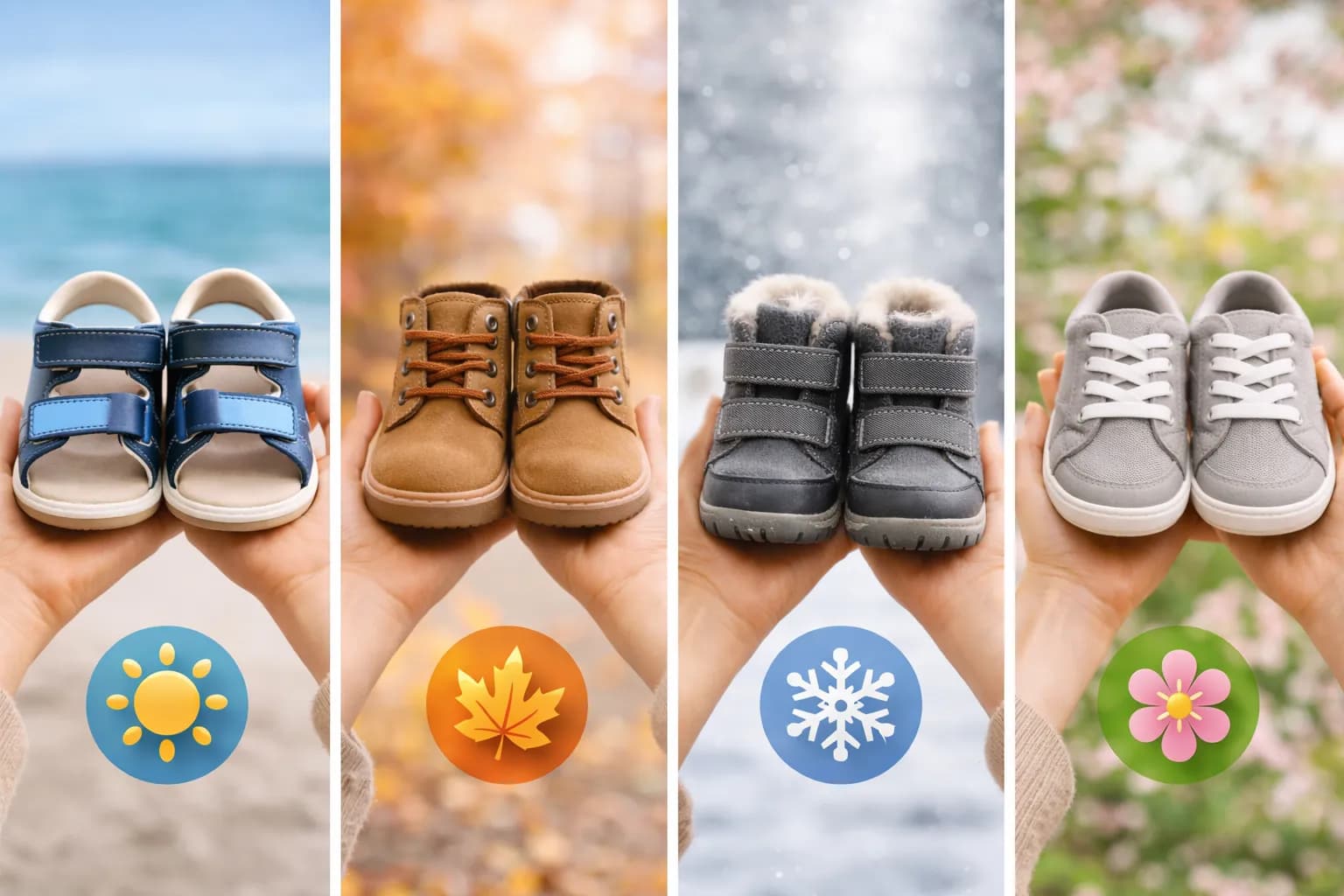 Çocuğunuz İçin Mevsime Göre Ayakkabı Seçimi Rehberi