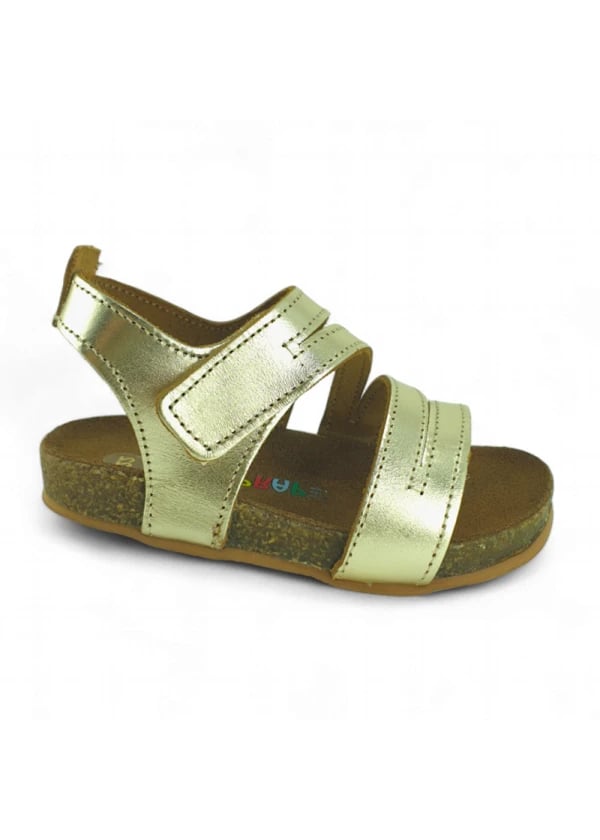 Gold Deri ve Ortopedik Bebek Sandalet - Gorsel 1