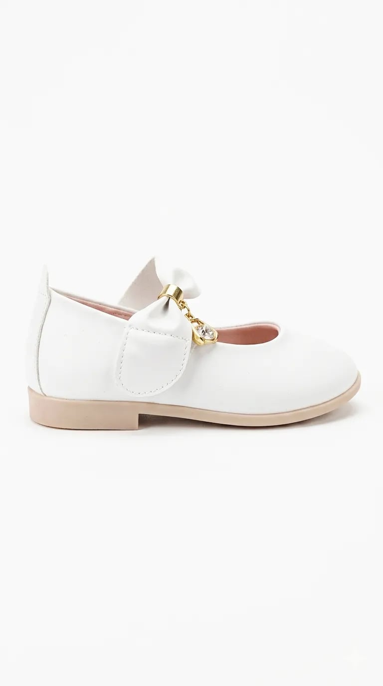 Taşlı Model Bebe Çocuk Babet Ayakkabı - Gorsel 1