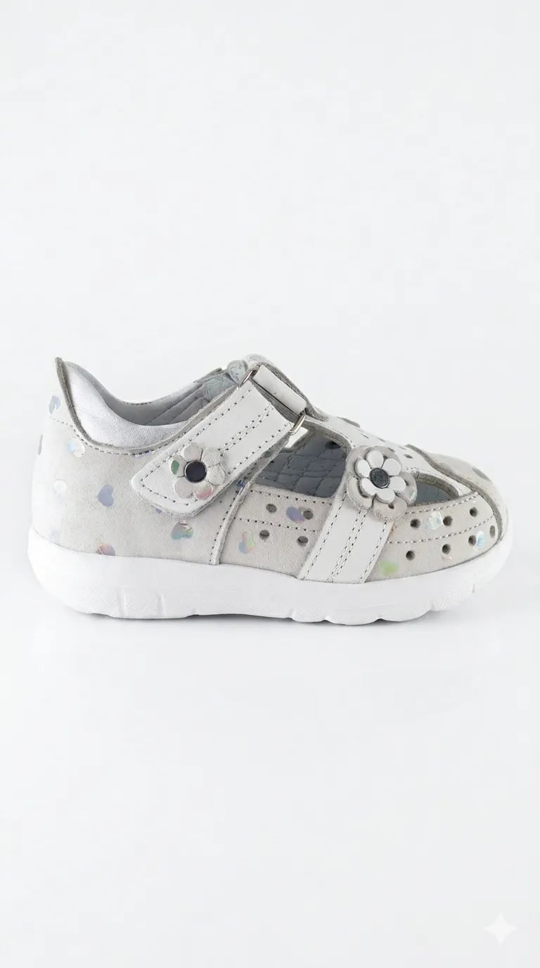 İç Dış Deri Taban ve Bilek Destekli Tam Ortopedik Bebe Ayakkabı - Gorsel 1