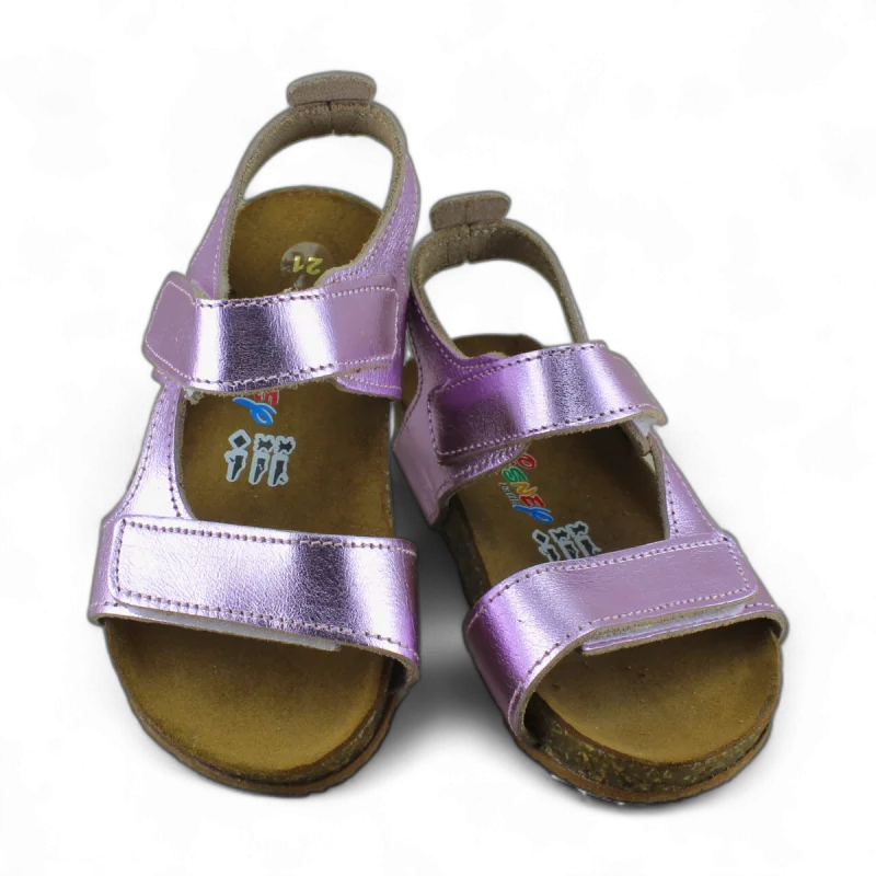 Pembe Deri ve Ortopedik Bebek Sandalet