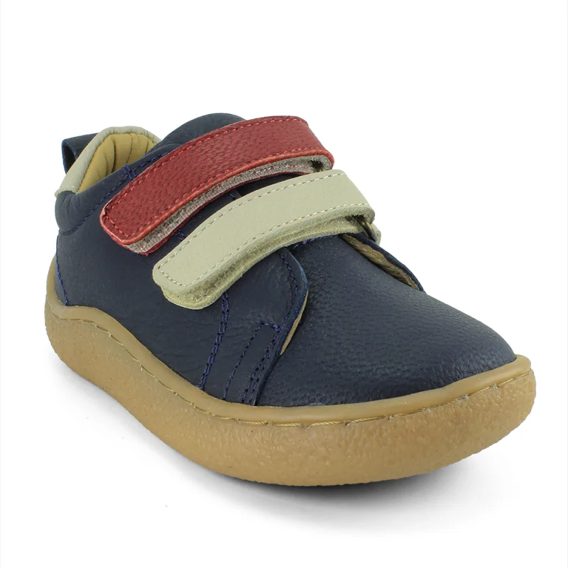 Lacivert Deri Ortopedik Çocuk Spor Ayakkabı