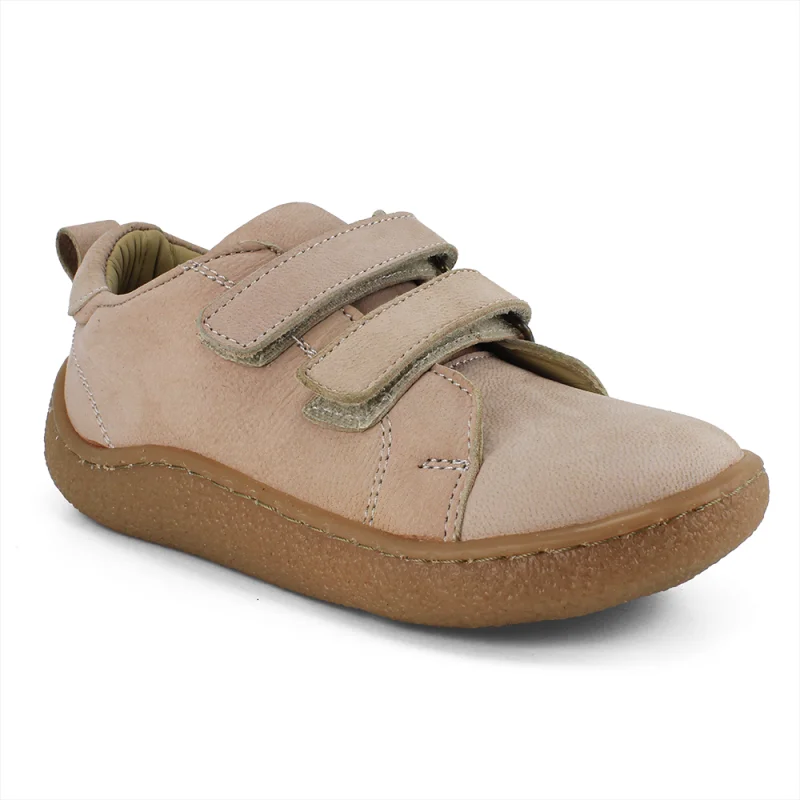 Pudra Pembe Deri Ortopedik Çocuk Spor Ayakkabı