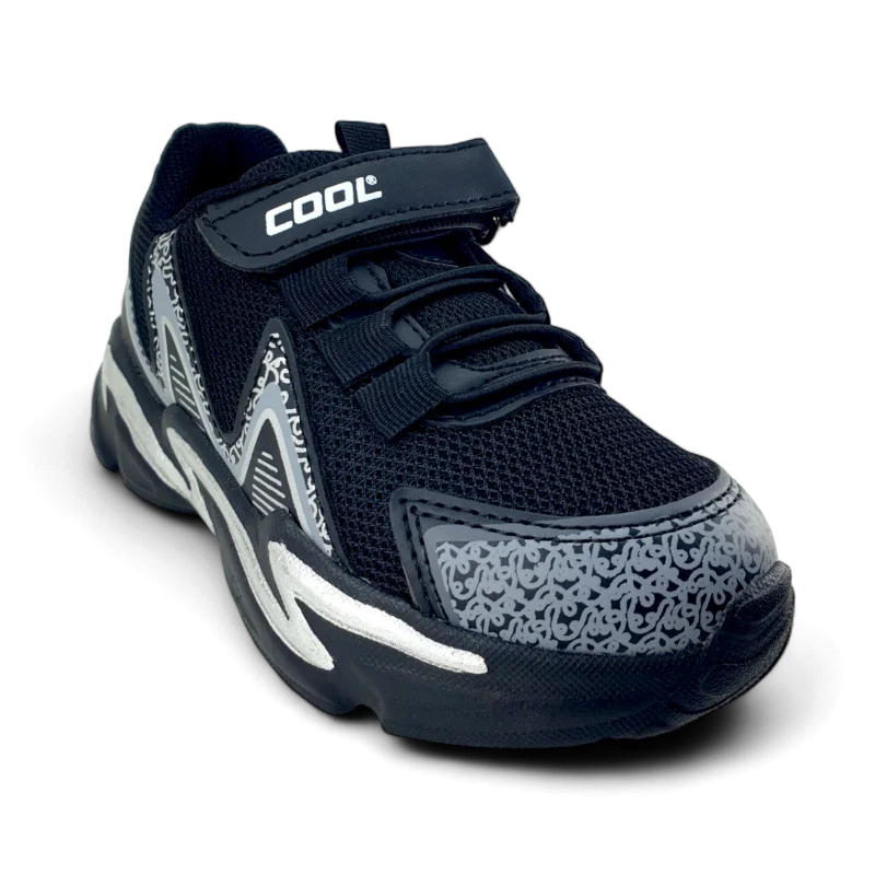 Siyah Anatomik Çocuk Spor Ayakkabı