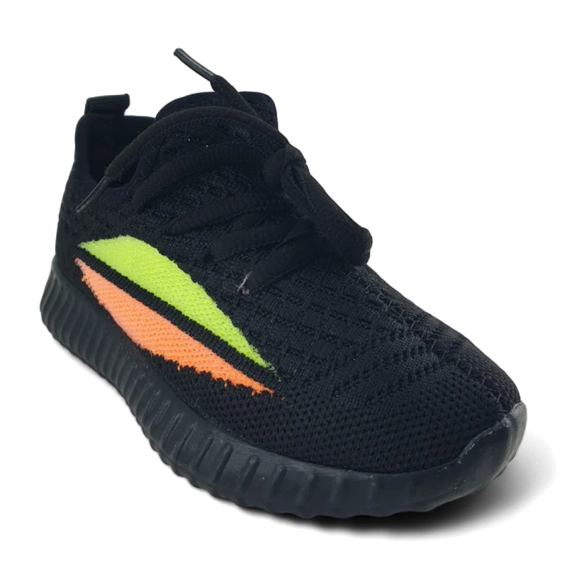 Siyah Anatomik Çocuk Spor Ayakkabı