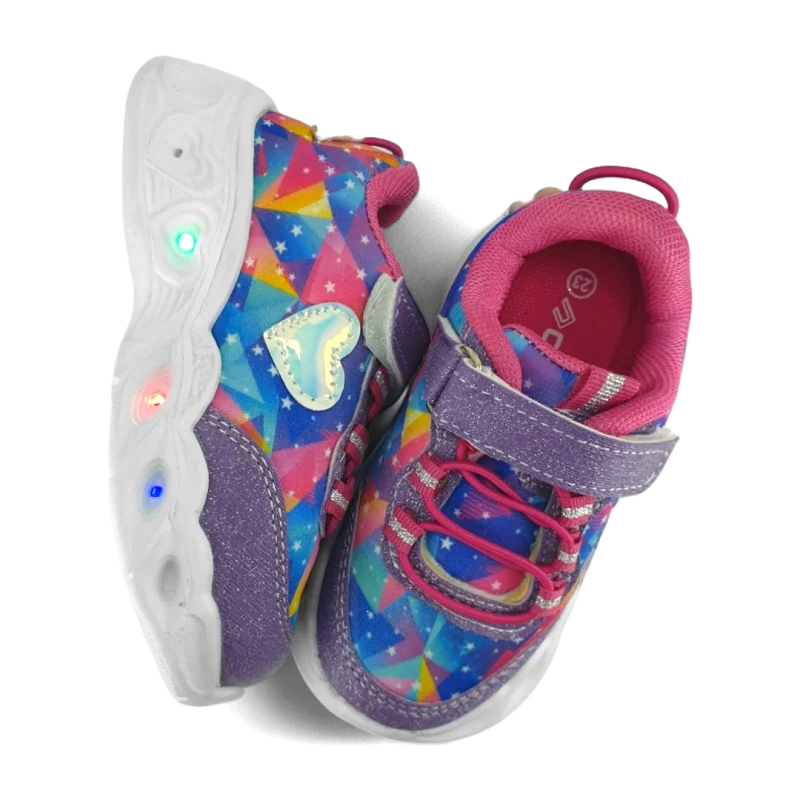 Renkli Anatomik Bebek Spor Ayakkabı