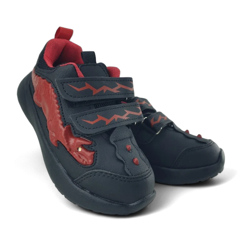 Siyah Anatomik Çocuk Spor Ayakkabı