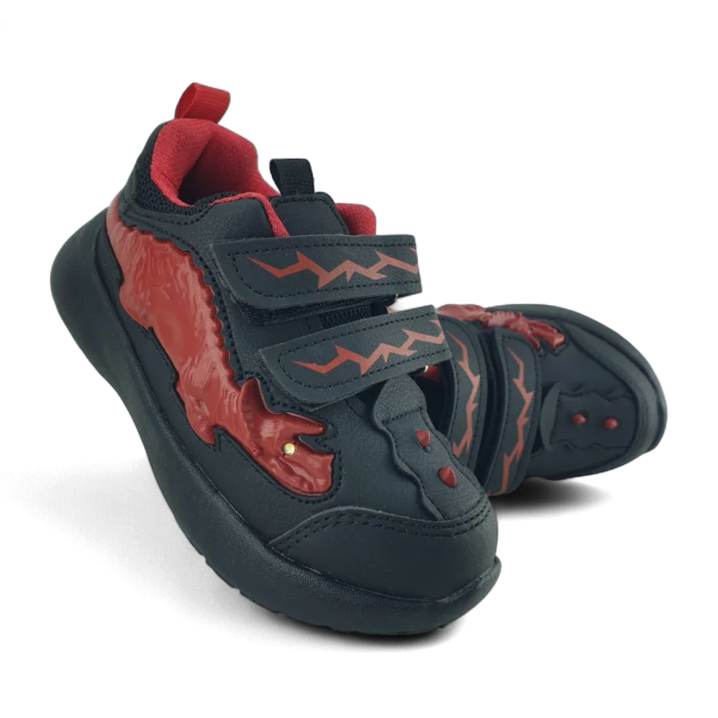 Siyah Anatomik Çocuk Spor Ayakkabı