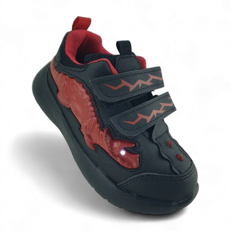 Siyah Anatomik Çocuk Spor Ayakkabı