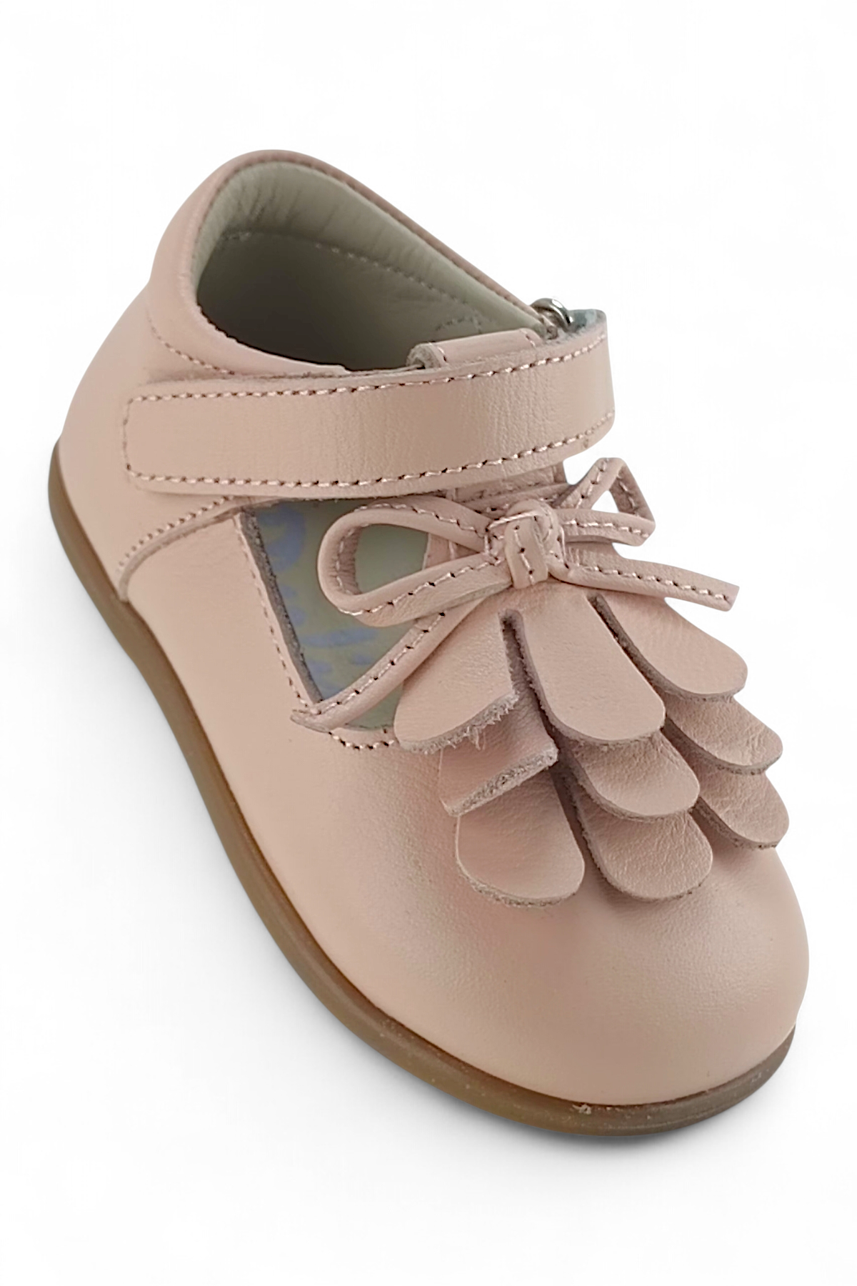 Pembe Hakiki Deri Tam Ortopedik İlk Adım ve Bebe Babet Ayakakbı