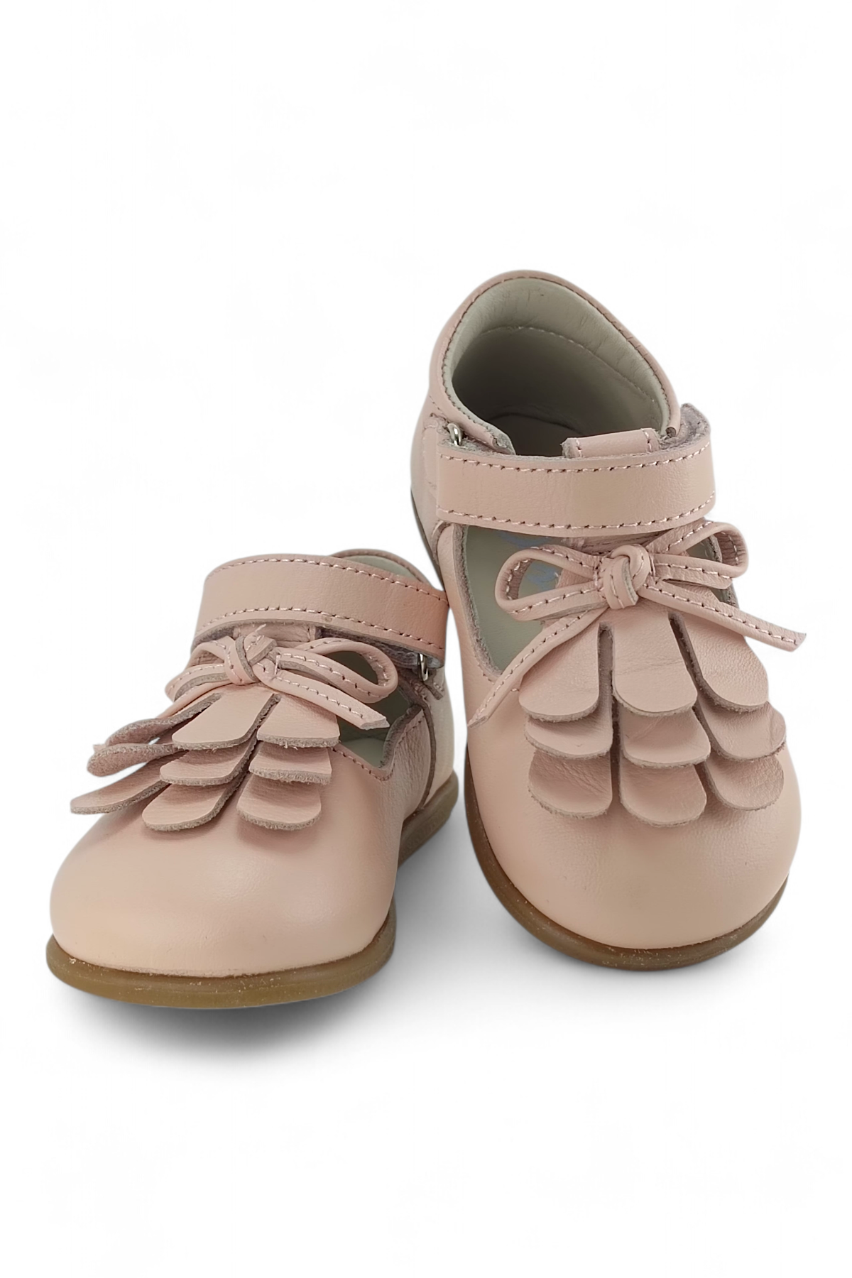 Pembe Hakiki Deri Tam Ortopedik İlk Adım ve Bebe Babet Ayakakbı