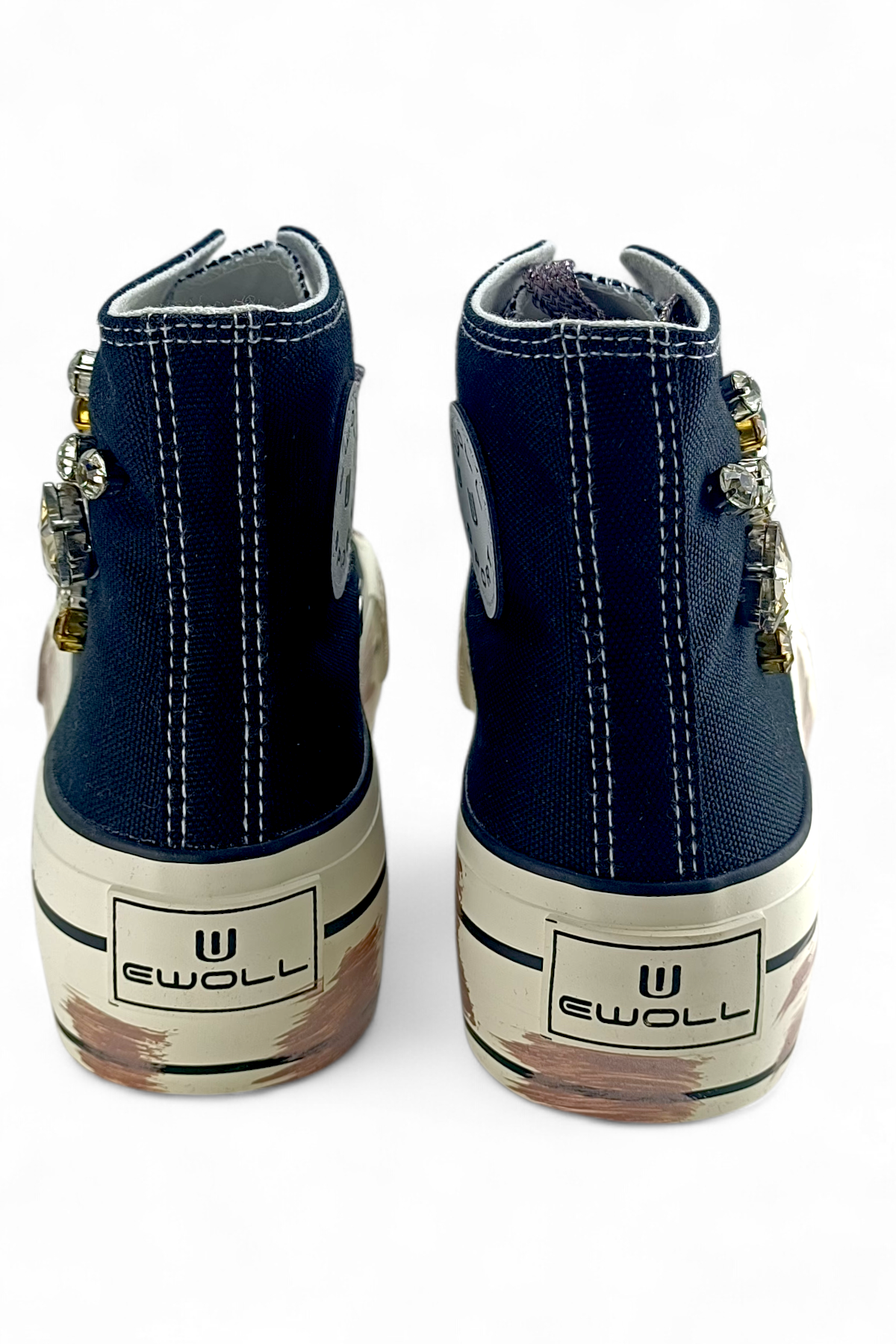 Siyah Keten Bilekli Genç Kız Ayakkabı